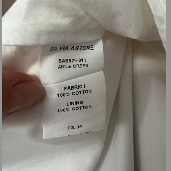 White Corset Mini Dress by Silvia Astore "The Annie Dress" from Annie's Ibiza - Picture 11 of 16